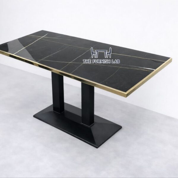 TFL_Table_6 Rectangle Ceramic Top with MS Frame
