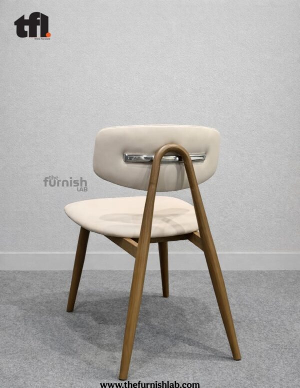 Sleek Dining chair with MS frame