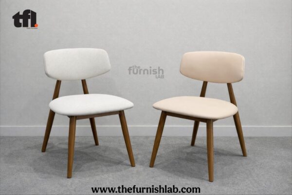 Sleek Dining chair with MS frame