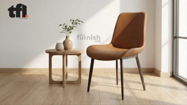 Modern Leather Touch Dining Chair with MS Frame