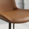 Modern Leather Touch Dining Chair with MS Frame